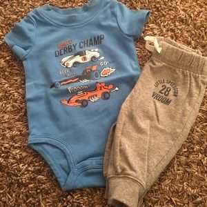 3/$15 Race Car Outfit